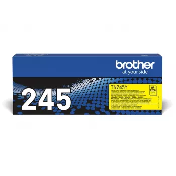 Cartucho de toner Brother TN-245Y, amarelo, 2200 páginas
