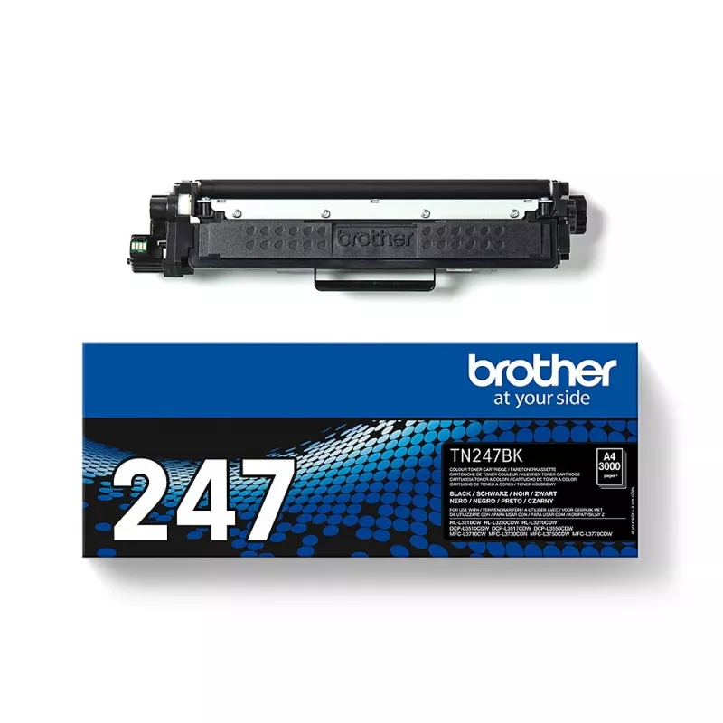 Tinteiro Brother TN-247BK 1 unid. Original Preto