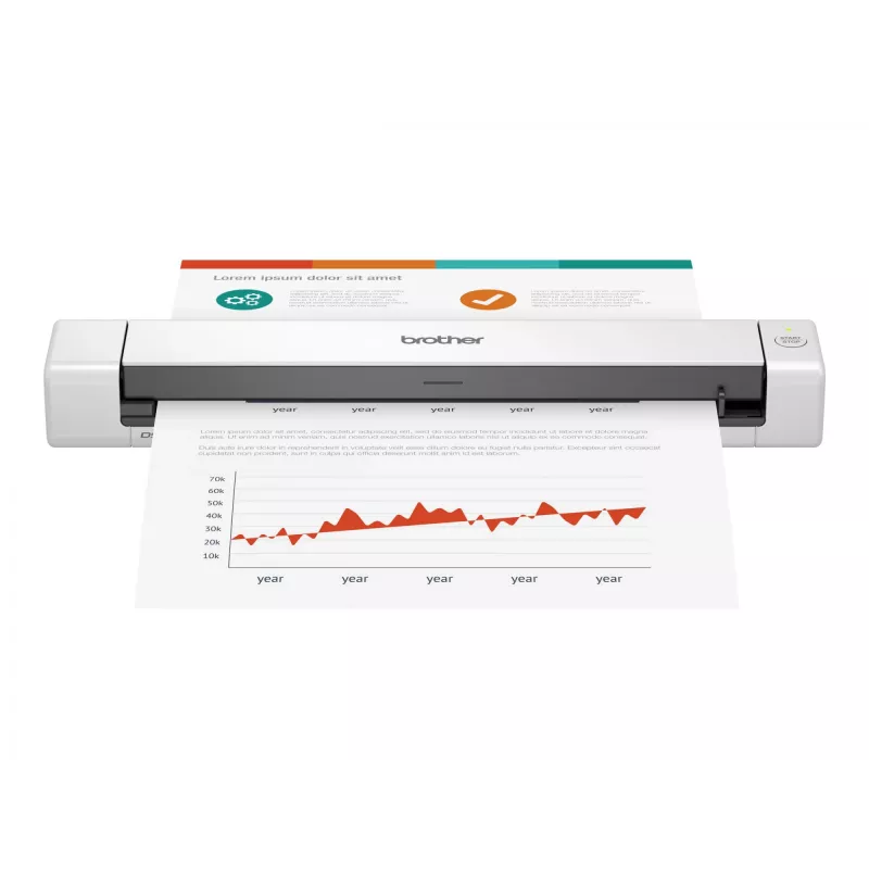 Brother | DS-640 | Alimentador | Digitalizador de documentos portátil