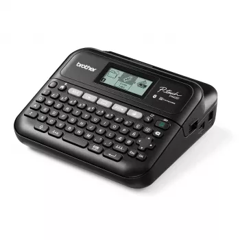Impressora de etiquetas Brother PT-D460BTVP Transferência térmica 180×180 dpi 30 mm/s Com fios & Bluetooth QWERTY fita TZe