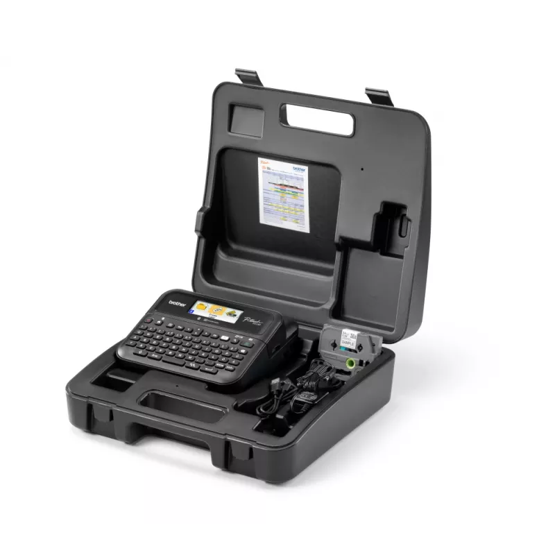 PT-D610BT | Mono | Térmica | Impressora de etiquetas | Preto