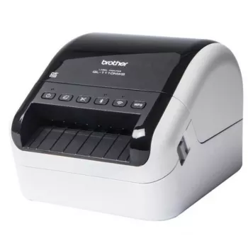 Brother QL-1110NWB, DK, Térmica direta, 300 x 300 DPI, 110 mm/s, Com fios & Sem fios, Preto, Branco