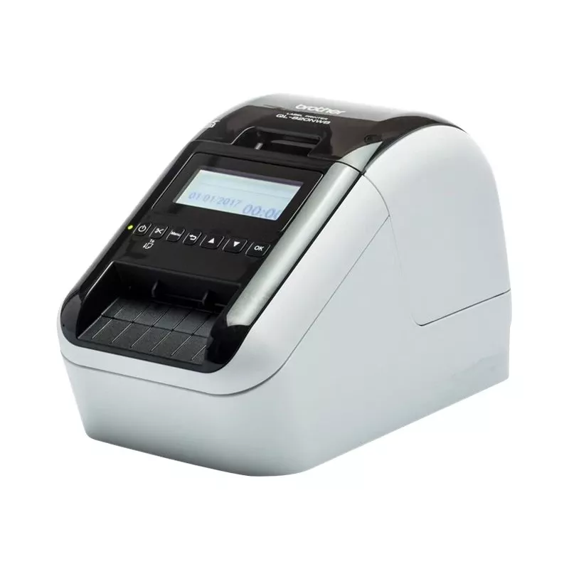 Brother QL-820NWBC Impressora de etiquetas térmica de secretária, Wi-Fi, BT, 6,2 cm