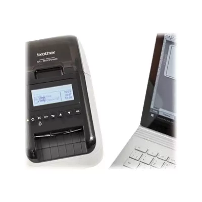 Brother QL-820NWBC Impressora de etiquetas térmica de secretária, Wi-Fi, BT, 6,2 cm