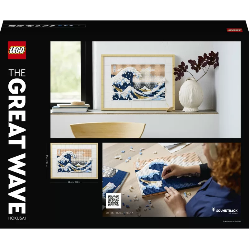 LEGO ART 31208 Hokusai. A Grande Onda de Kanagawa