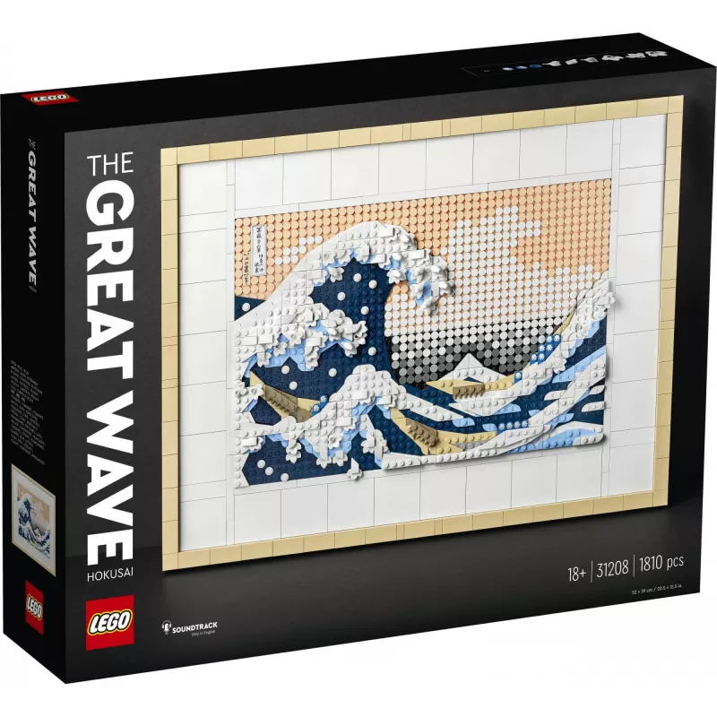 LEGO ART 31208 Hokusai. A Grande Onda de Kanagawa