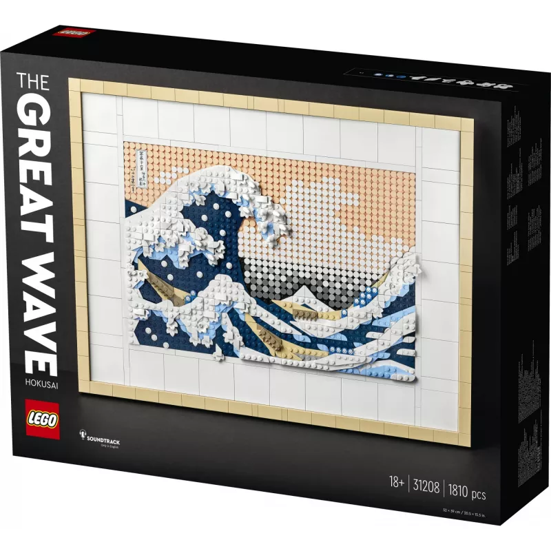 LEGO ART 31208 Hokusai. A Grande Onda de Kanagawa