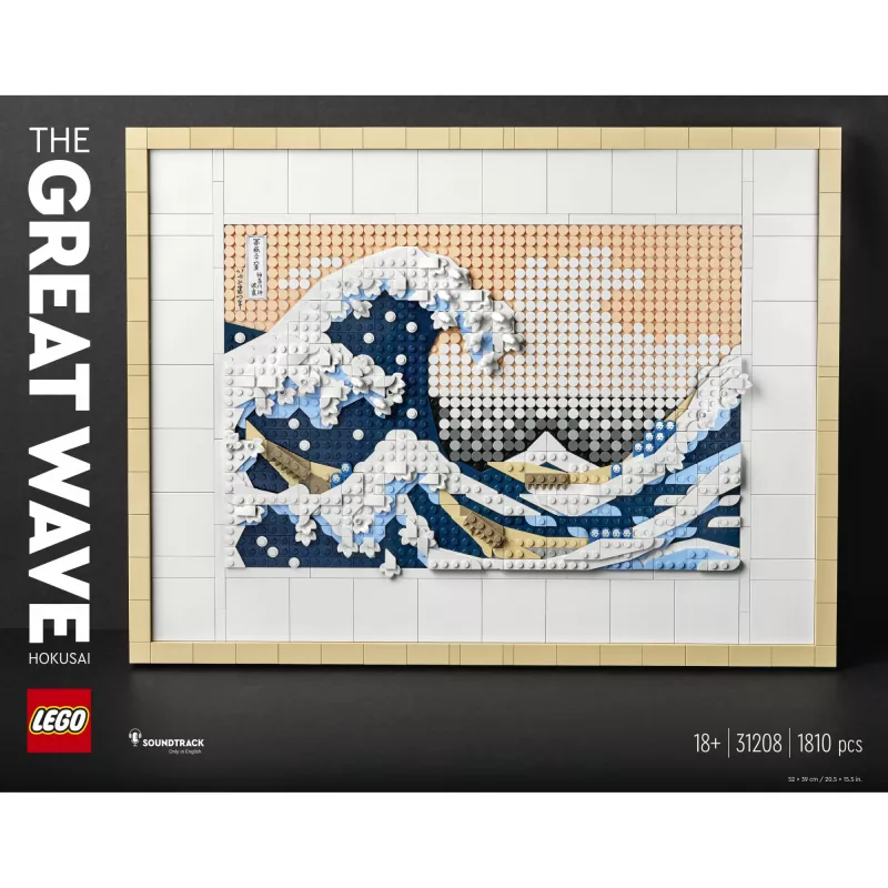 LEGO ART 31208 Hokusai. A Grande Onda de Kanagawa