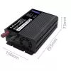 Carregador de baterias QOLTEC 51955 — 30A 12V para LiFePO4, AGM, GEL, SLA