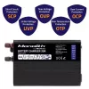 Carregador de baterias QOLTEC 51955 — 30A 12V para LiFePO4, AGM, GEL, SLA