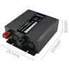 Carregador de baterias QOLTEC 51957 50A 12V para baterias LiFePO4, AGM, GEL, SLA