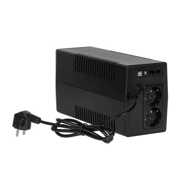 Rebel Nanopower Plus 1000 UPS | Off-line | Sinusoidal | 1000VA | 600W | LCD | USB