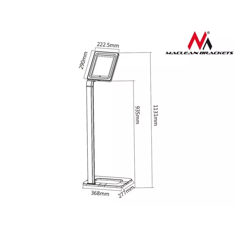 Suporte passivo Maclean MC-645