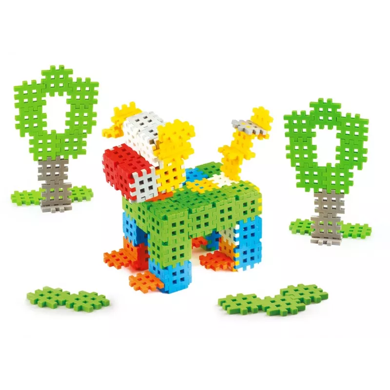 Marioinex Mini Waffle 140 conjunto de construção — 140 peças, multicolor, para crianças a partir dos 3 anos