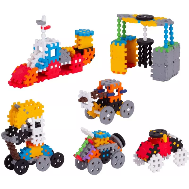 Blocos de construção Marioinex Mini Waffle Constructor 300 — conjunto de encaixe compatível, 300 peças, multicolor