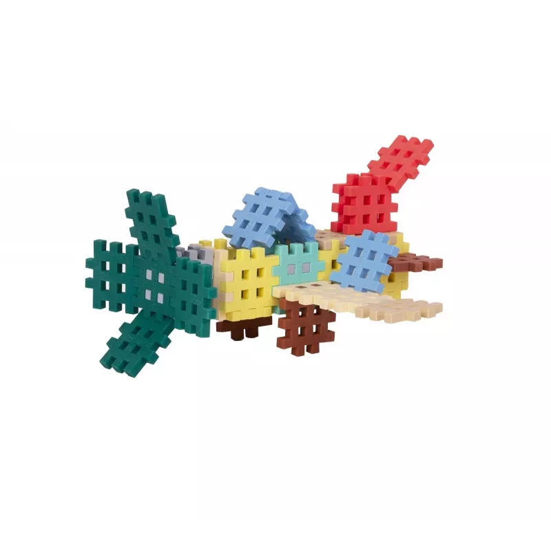 Blocos de construção Marioinex Mini Waffle, pastel, 140 peças