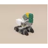 Conjunto de construção Marioinex Blocks Mini Waffle Constructor — 301 peças