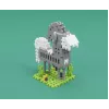 Conjunto de construção Marioinex Blocks Mini Waffle Constructor — 301 peças