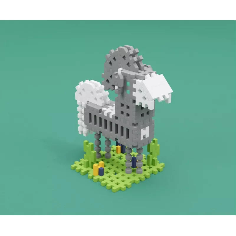 Conjunto de construção Marioinex Blocks Mini Waffle Constructor — 301 peças