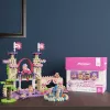 Conjunto de construção Marioinex Waffle Mini Blocks Princess — 280 peças, multicolor, caixa, idade 6+