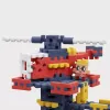 Conjunto de construção Marioinex Waffle Blocks posto de bombeiros 280 peças, modelo 906279