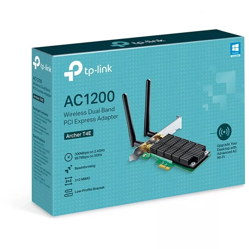 Adaptador PCI Express TP-Link AC1200 Dualband-WLAN