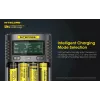 Nitecore UM4 carregador pilha doméstica DC fosfato de ferro-lítio iões de lítio níquel-cádmio