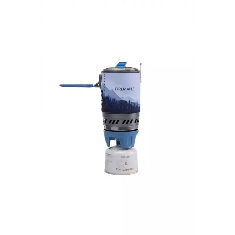 Fogão portátil Fire-maple FMS-X5 — fogão de exterior leve e compacto, pernas dobráveis, queimador único