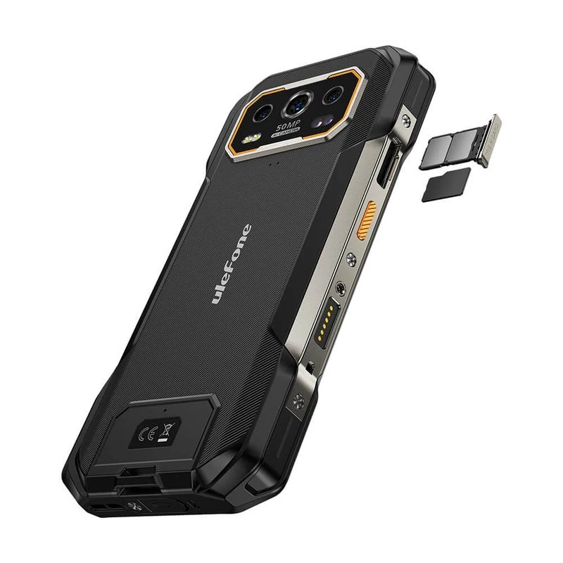 Smartphone Ulefone Armor 27 Pro 6,78 polegadas 12 GB 256 GB preto