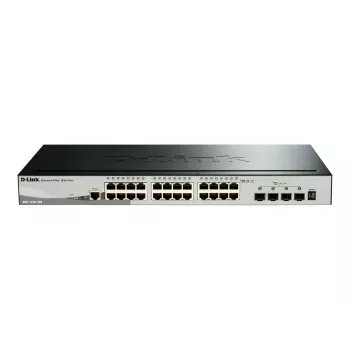 D-Link DGS-1510 Managed L3 Gigabit Ethernet (10/100/1000) preto