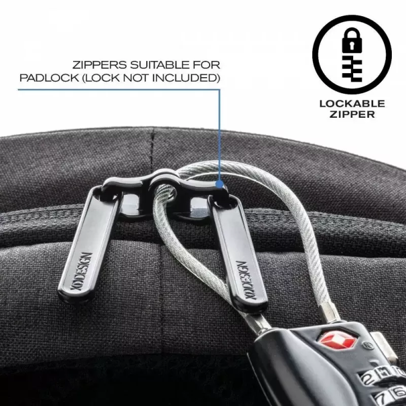 Mochila XDDESIGN Bobby Hero Small — mochila antirroubo e repelente à água para o dia a dia, tamanho compacto
