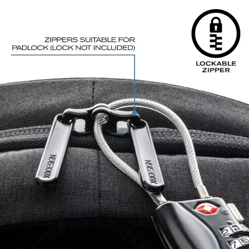 Mochila XDDESIGN Bobby Hero Small — mochila antirroubo e repelente à água para o dia a dia, tamanho compacto