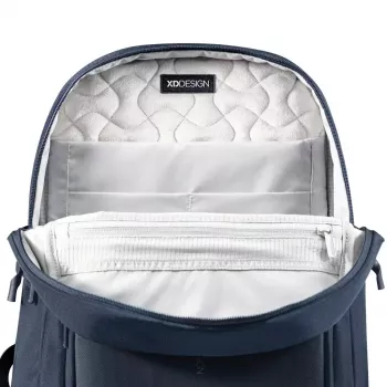 Mochila XDDESIGN Soft Daypack P705.985 Navy – leve, repelente à água