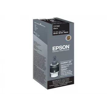 Frasco de tinta Epson T7741 140ml preto