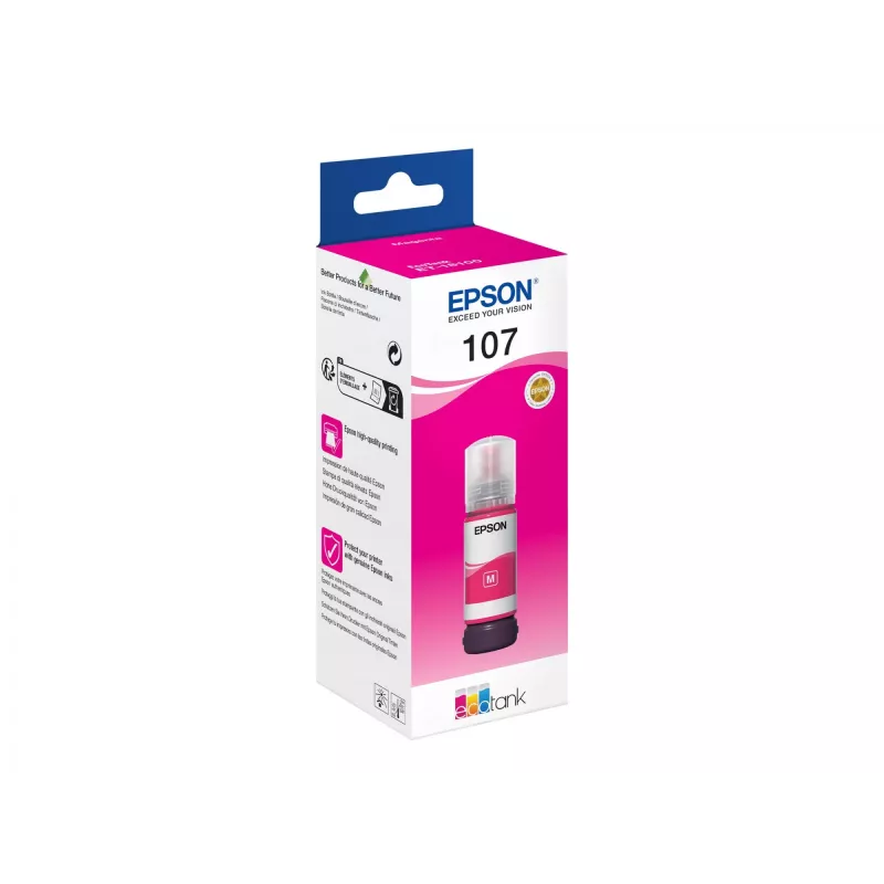 Frasco de tinta magenta EPSON 108 EcoTank