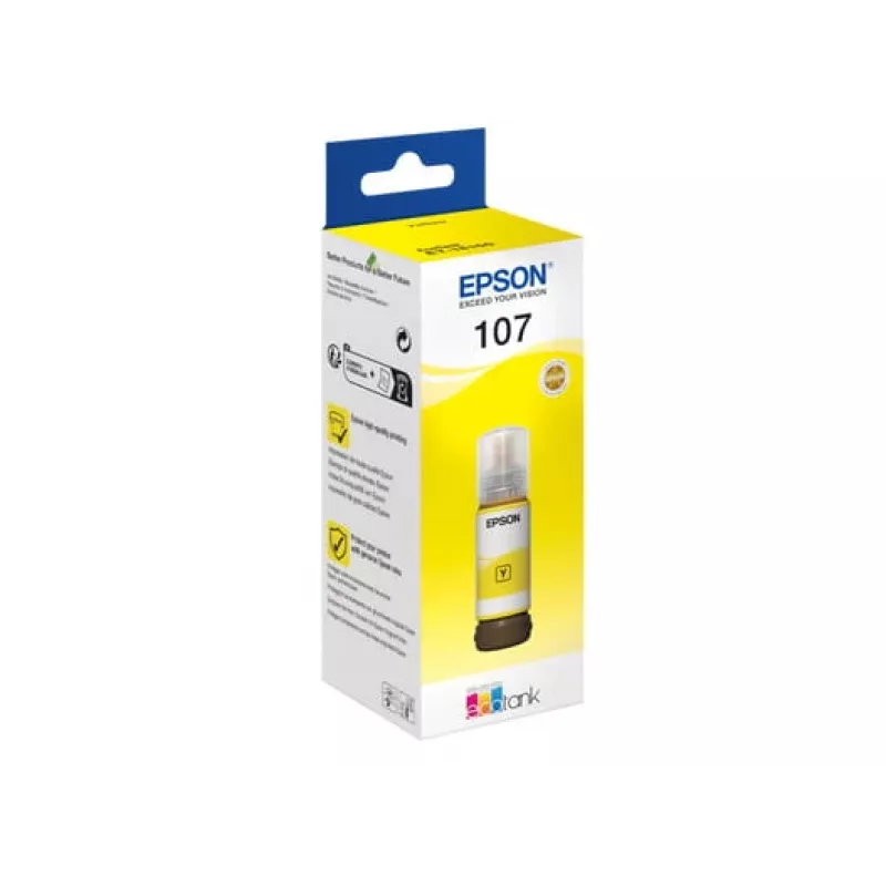 Frasco de tinta amarelo EPSON 108 EcoTank