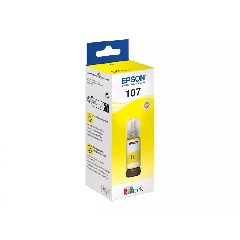 Frasco de tinta amarelo EPSON 108 EcoTank