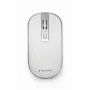 Rato USB ótico sem fios branco/prateado MUSW-4B-06-WS Gembird