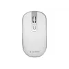 Rato USB ótico sem fios branco/prateado MUSW-4B-06-WS Gembird