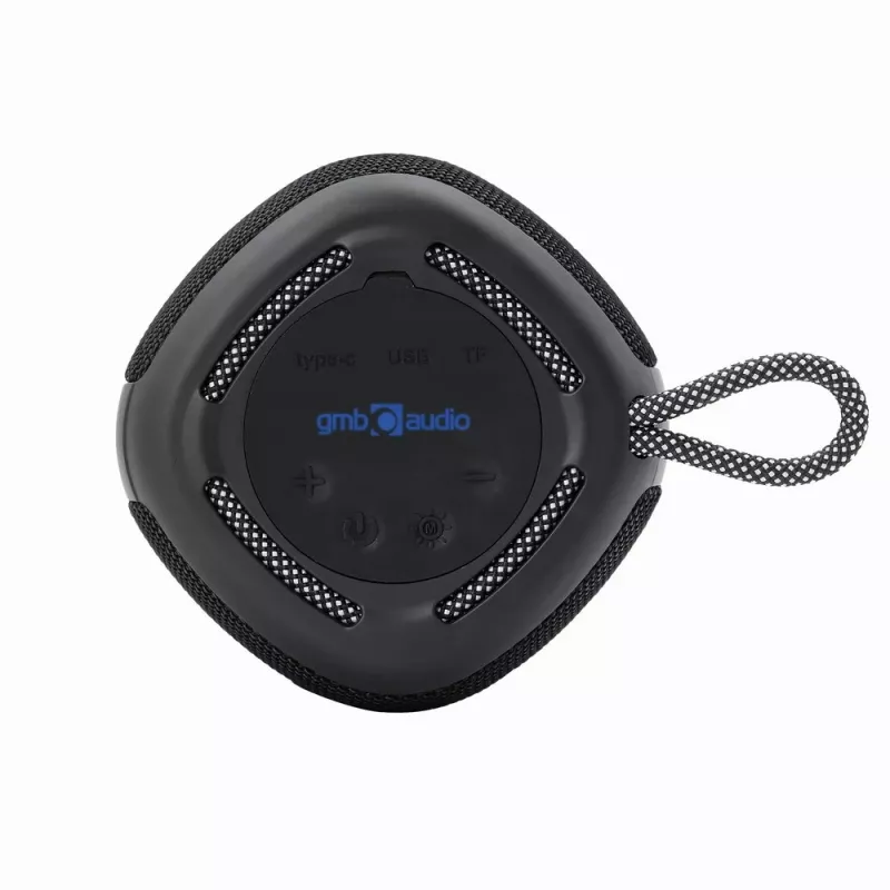 Altifalante portátil Gembird SPK-BT-LED-03-BK preto