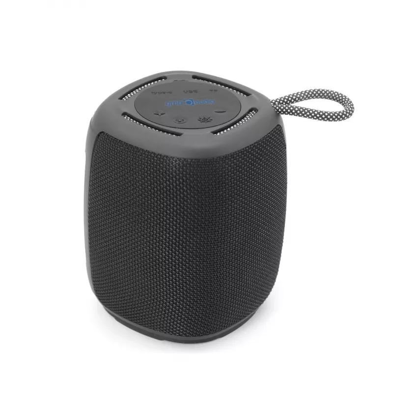Altifalante portátil Gembird SPK-BT-LED-03-BK preto