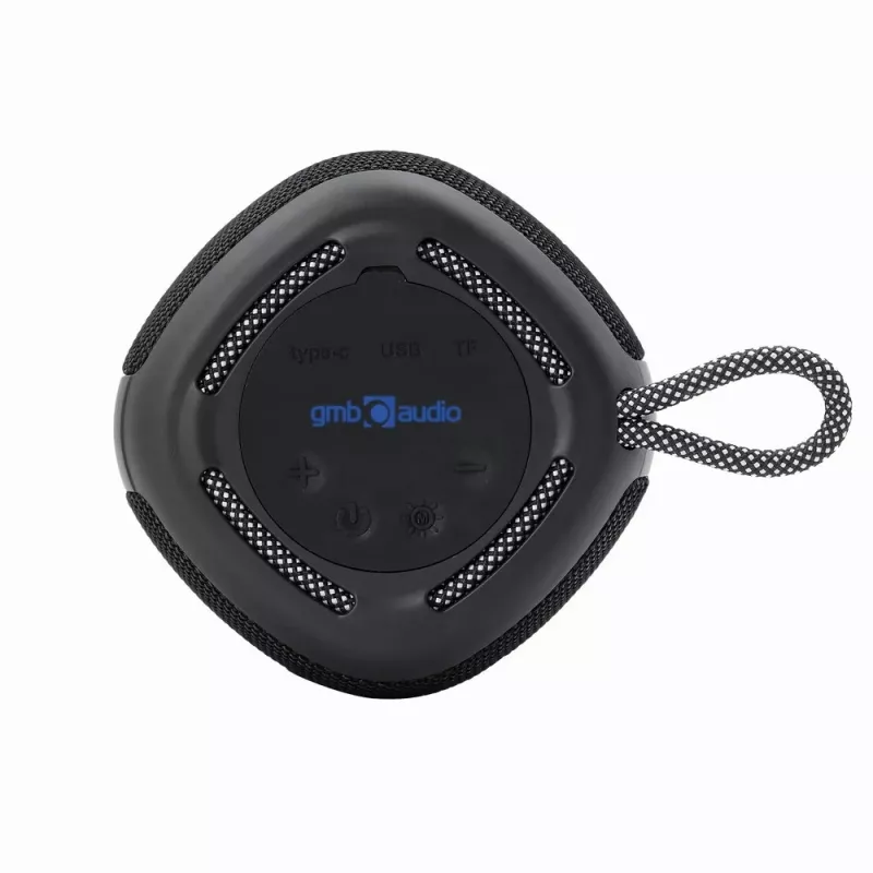 Altifalante portátil Gembird SPK-BT-LED-03-BK preto