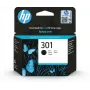 Cartucho de tinta original HP 301 preto capacidade standard 3 ml