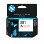 Cartucho de tinta original HP 301, tricolor