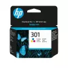 Cartucho de tinta original HP 301, tricolor