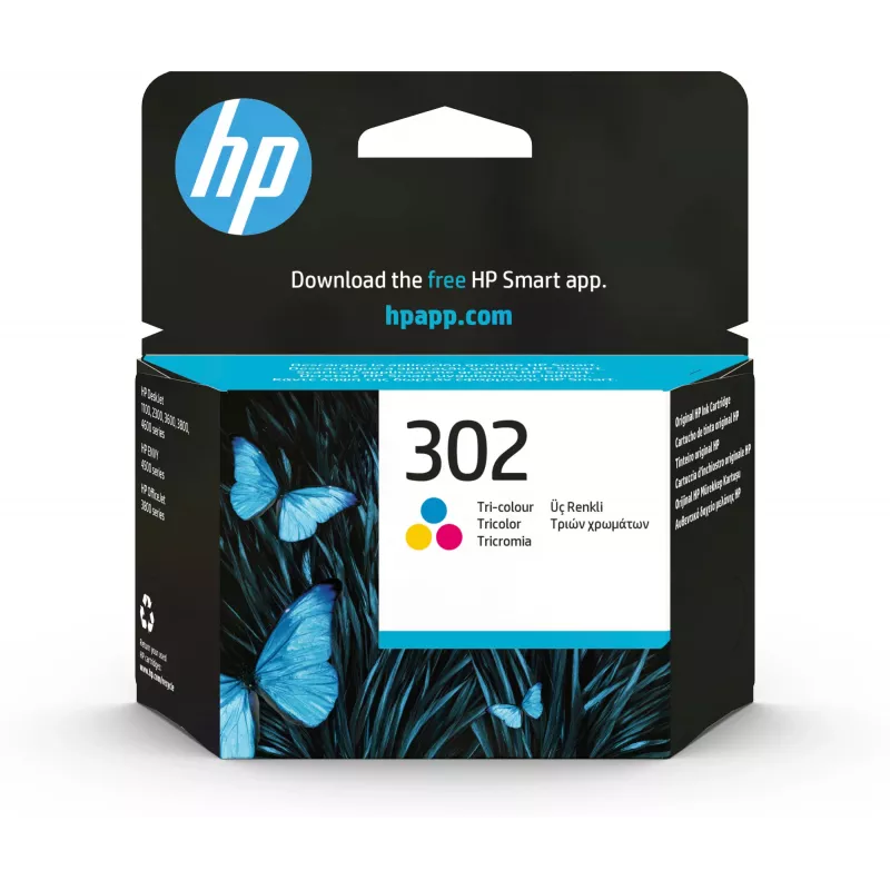 Cartucho de tinta HP 302 tricolor