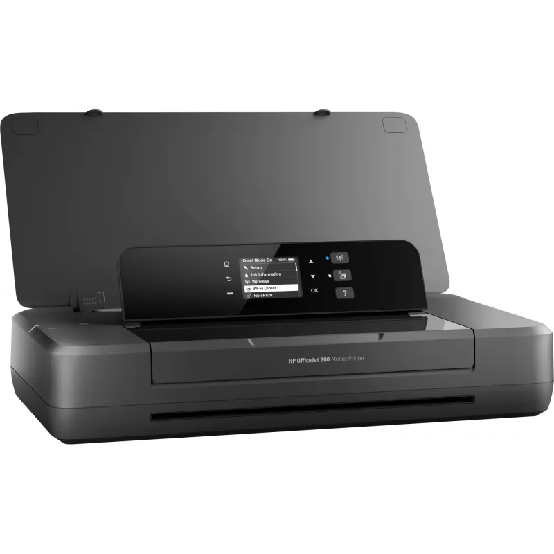 Impressora móvel HP OfficeJet 200 impressora cor jato de tinta A4 1200x1200 dpi 20 páginas/min. P/B 19 páginas/min. cor 50 folhas USB Wi-Fi