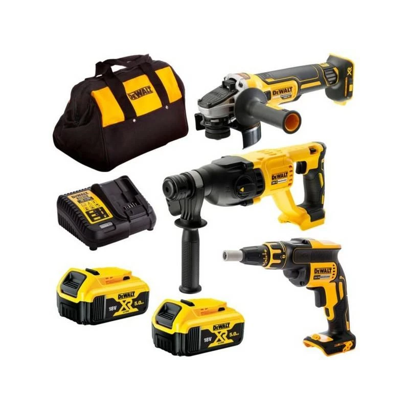 Conjunto de ferramentas sem fio combinadas Dewalt XR DCK304P2 18V