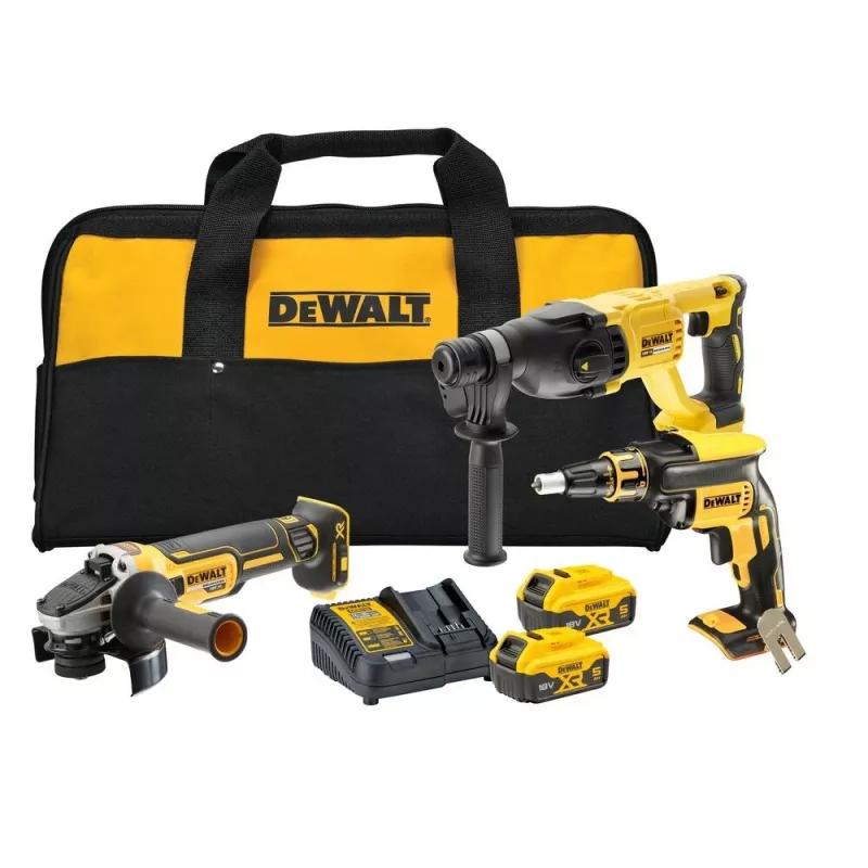 Conjunto de ferramentas sem fio combinadas Dewalt XR DCK304P2 18V