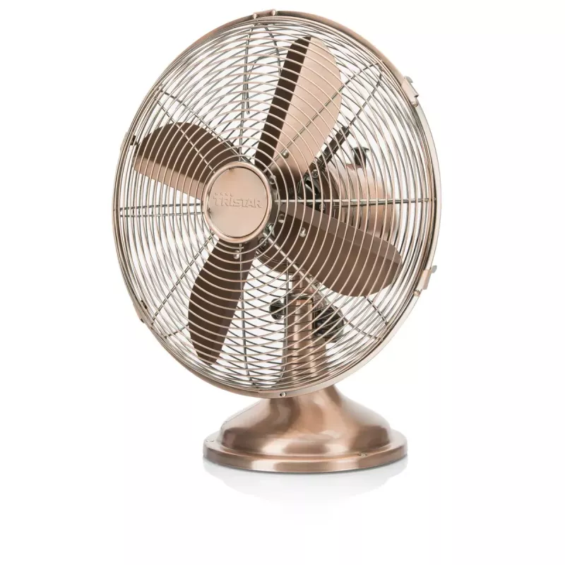 Ventilador de mesa Tristar VE-5970 Retro ventilador de mesa cobre 30 cm